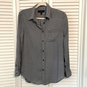 Banana republic navy Blouse-PS